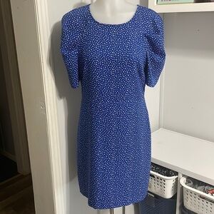 Banana Republic puff sleeve dress size 2